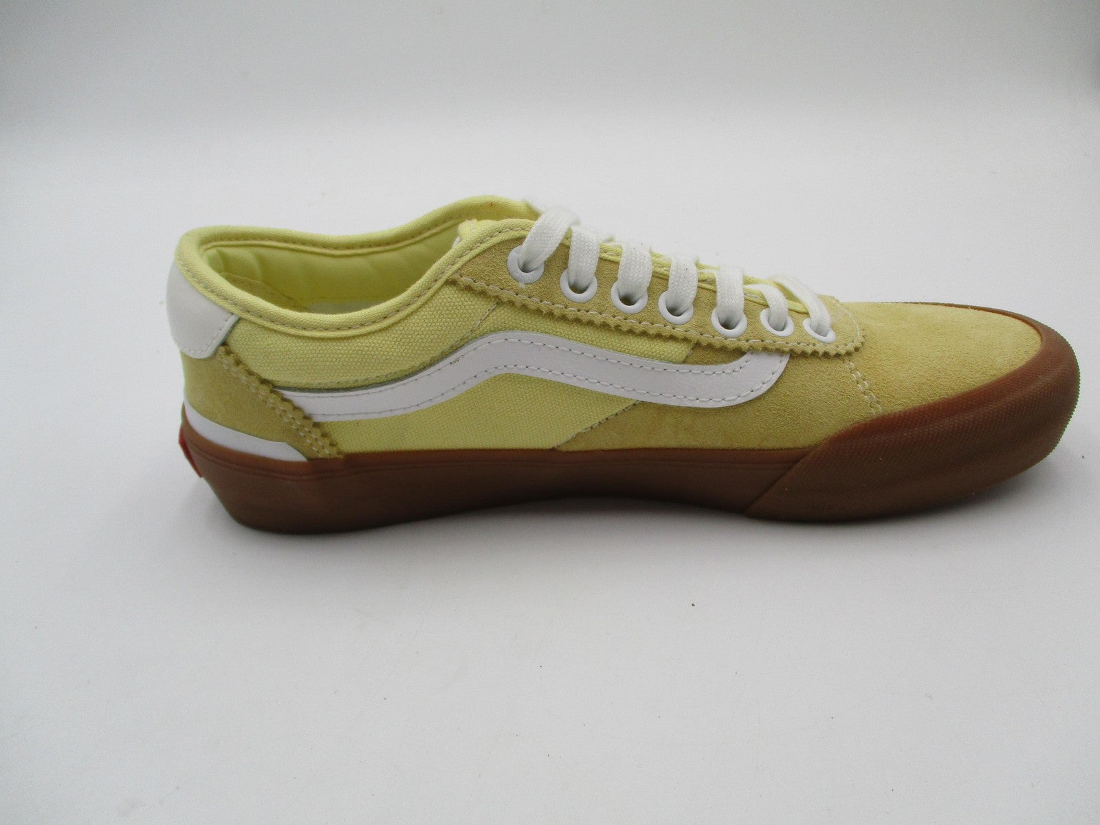 Vans Chima Ferguson Pro Shoes Mens Size 6.5 Yellow Canvas Gum Skate Sneakers8