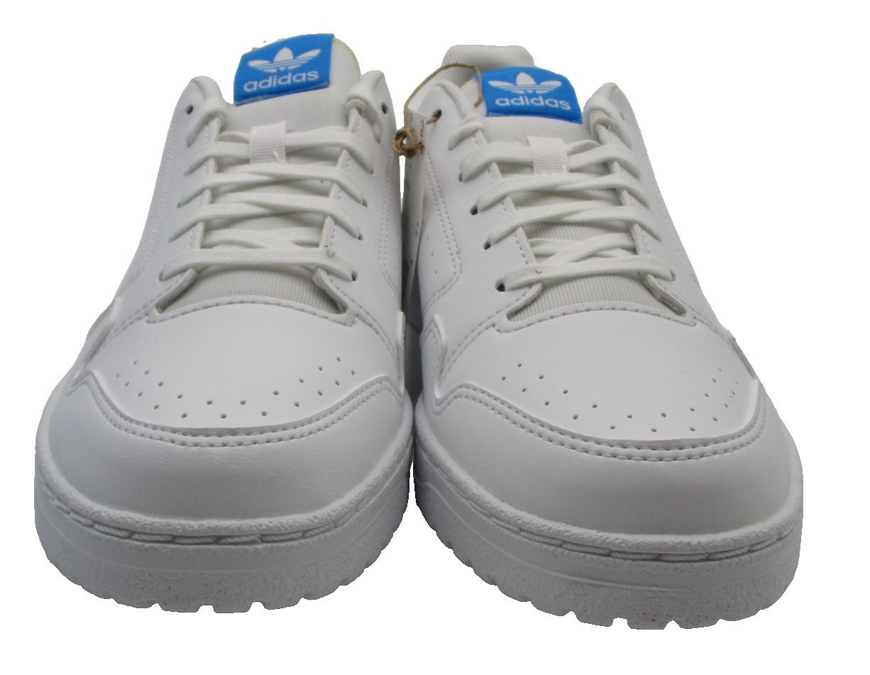 Adidas NY 90 J Shoes Girls Size 5 White Blue Originals Casual Sneakers GZ18754