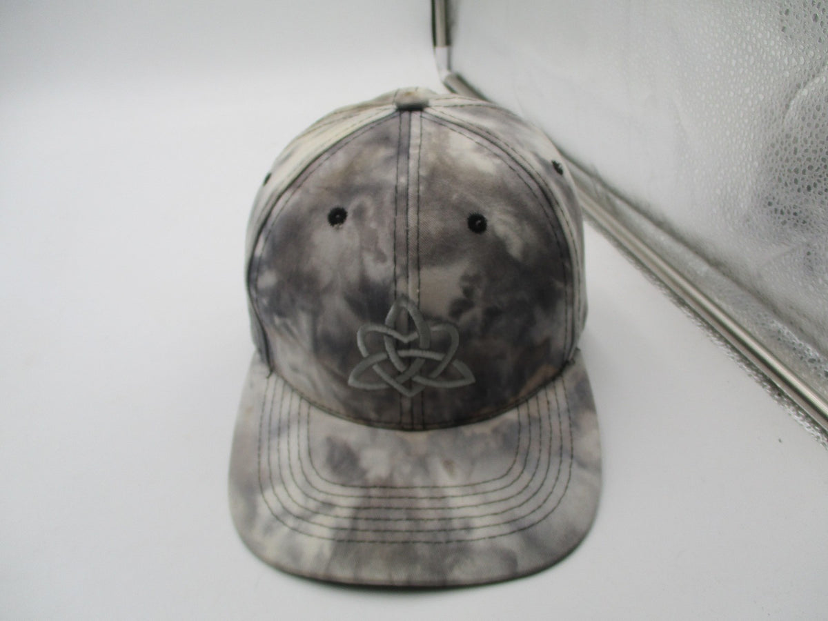 Celtic Knot Hat Cap Snap Back Mens One Size Gray Cotton Twill Graphic Adjustable2