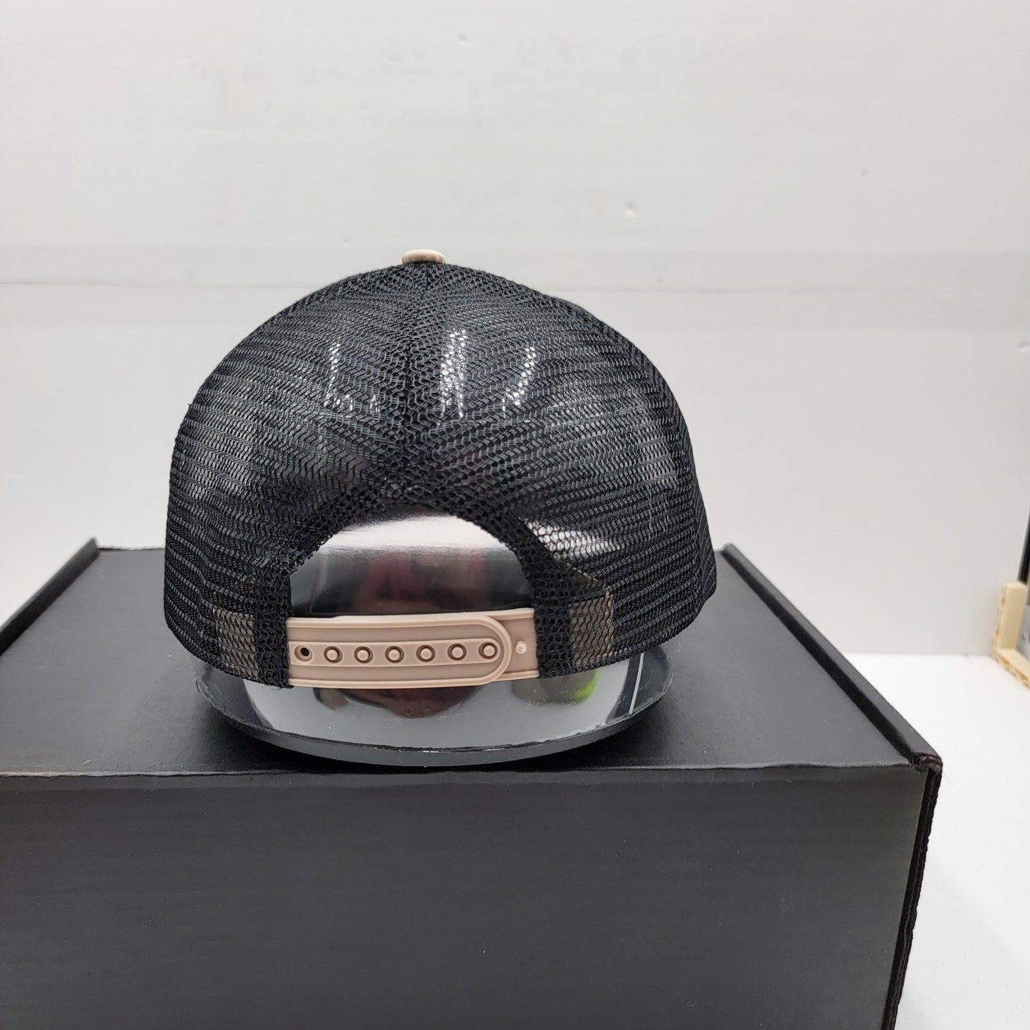 Trilogy Hat Cap Snap Back Black Camouflage Mesh Trucker One Size Mens Outdoors4