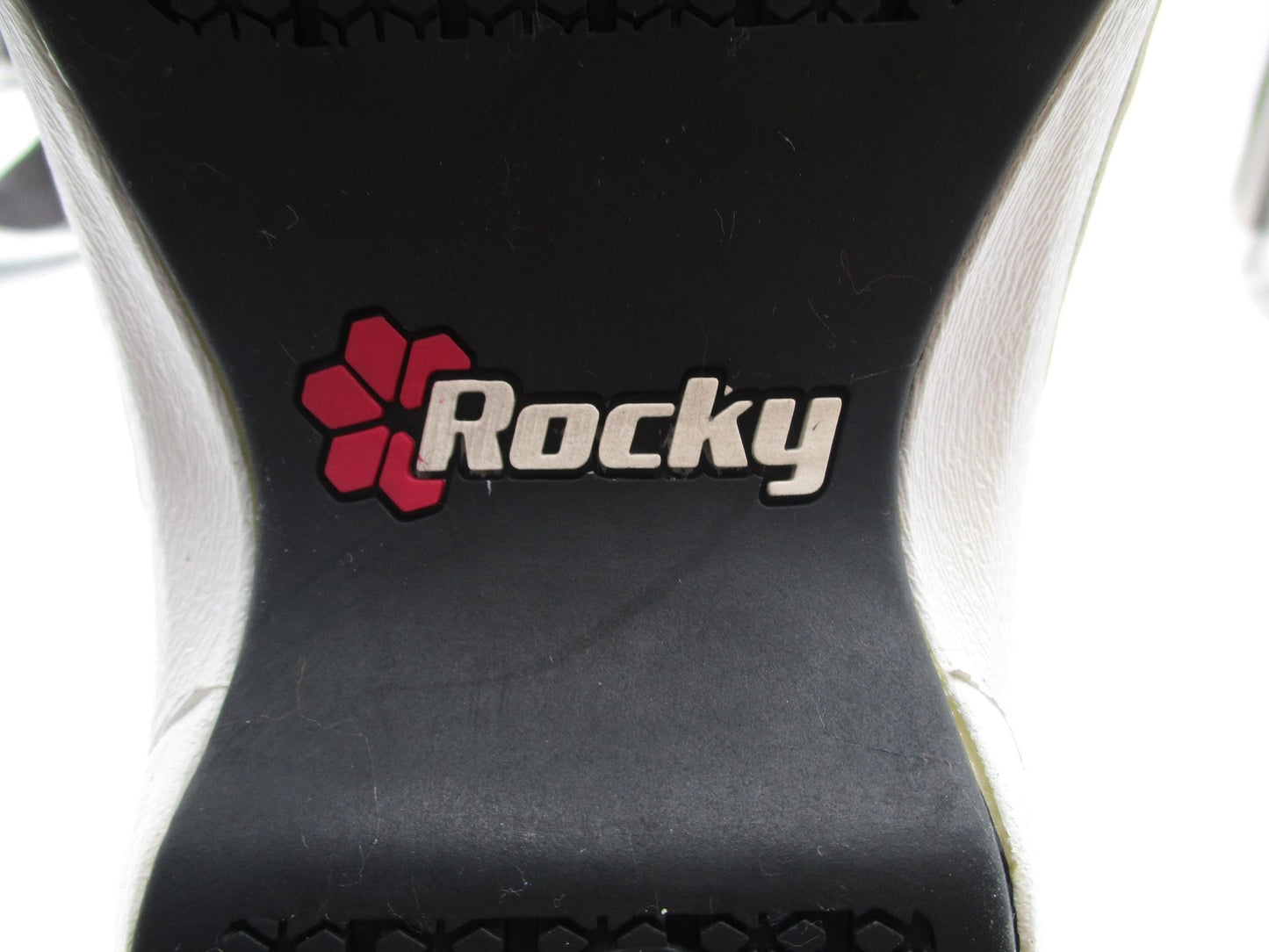Rocky 4EurSole Shoes Womens Size 10 White Patent Clog Slip Resistant RKH0518
