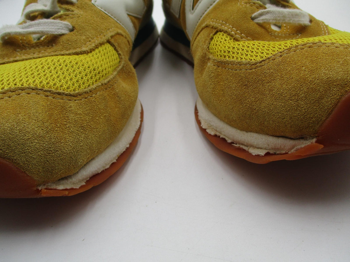 New Balance Classic 574 Shoes Mens Size 10 Yellow Suede Mesh ML574HB2 Sneakers5
