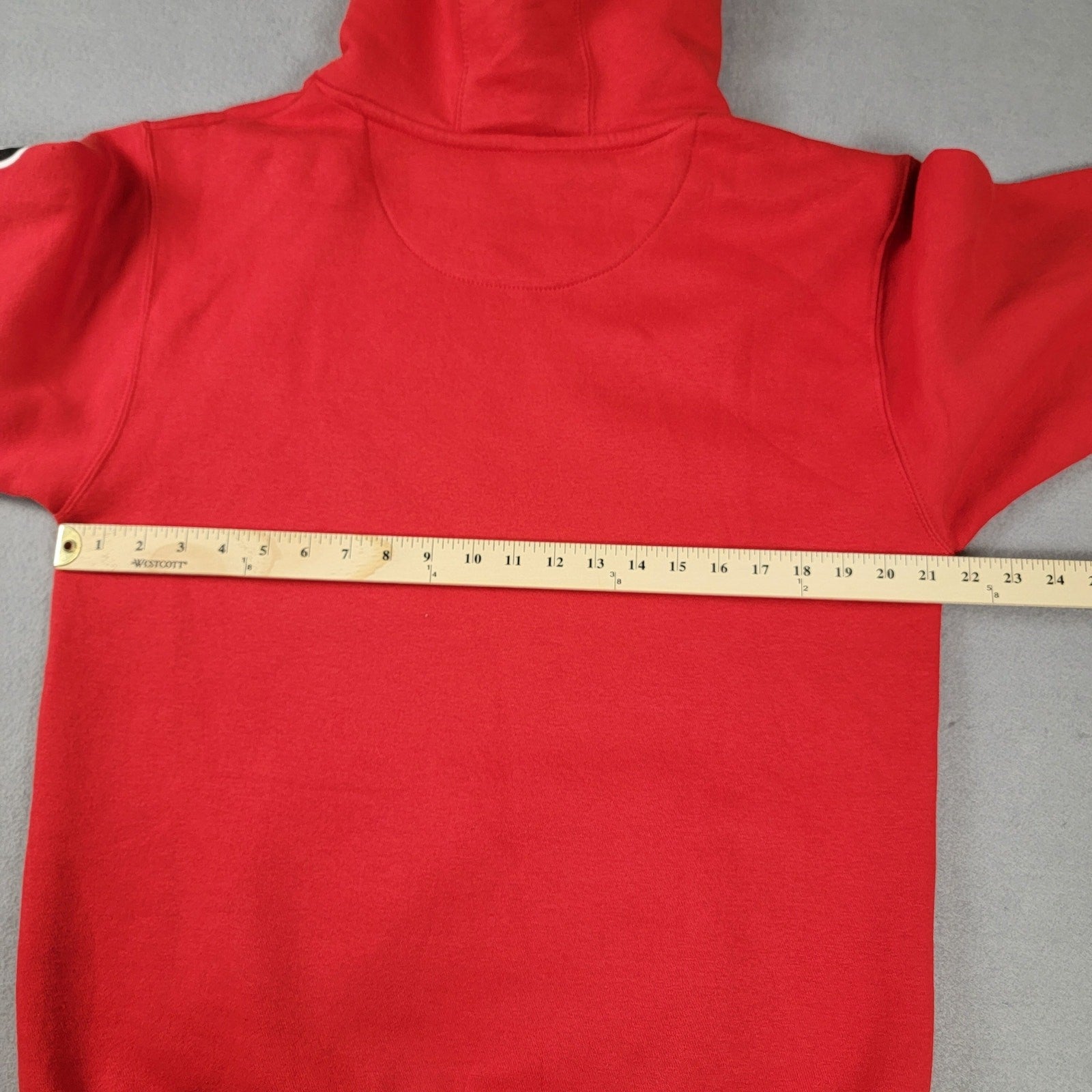 Ottawa RedBlacks Hoodie Red Sz M Canadian Football League