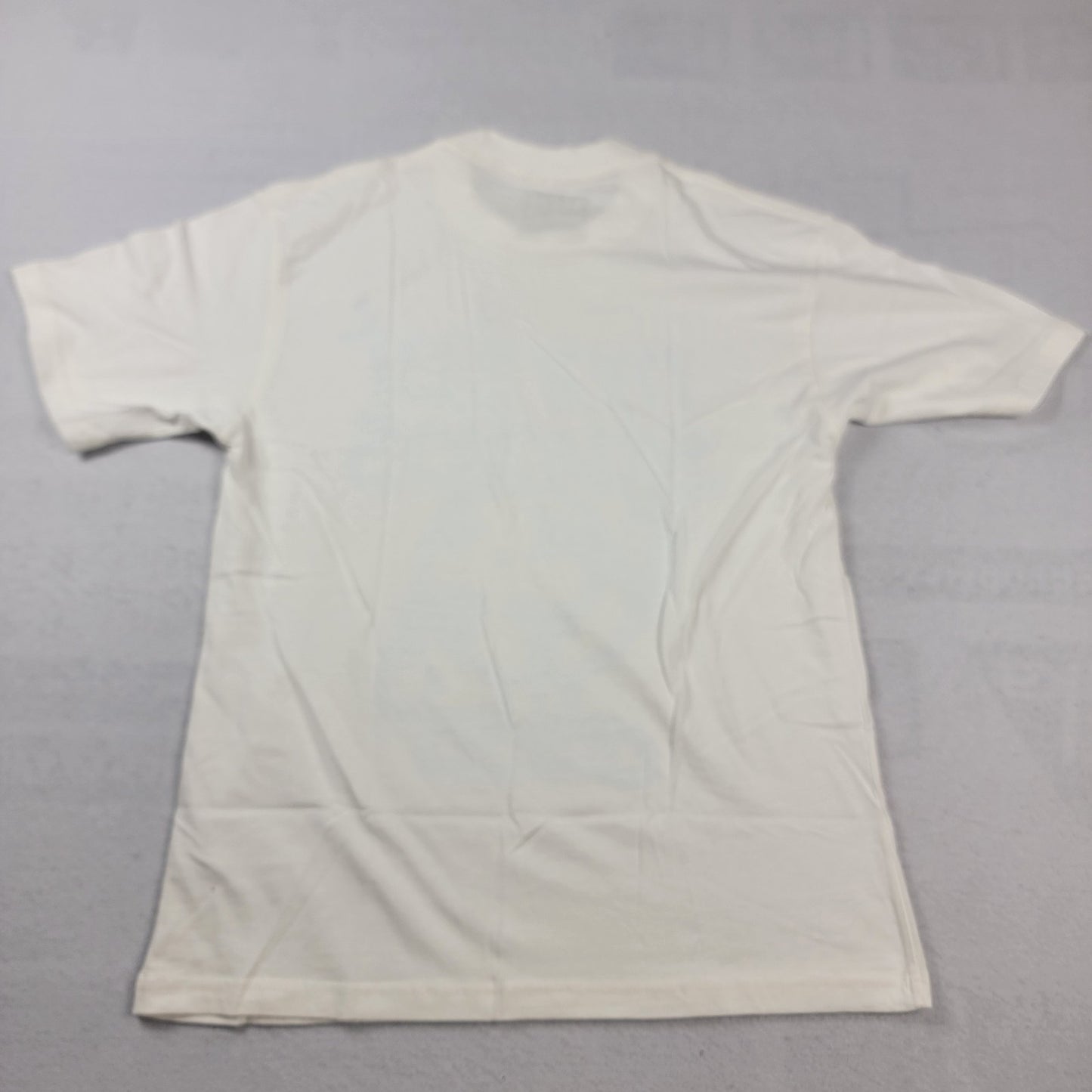 Market Studios Graphic Tee White Blue Globe Logo TShirt Men’s Large