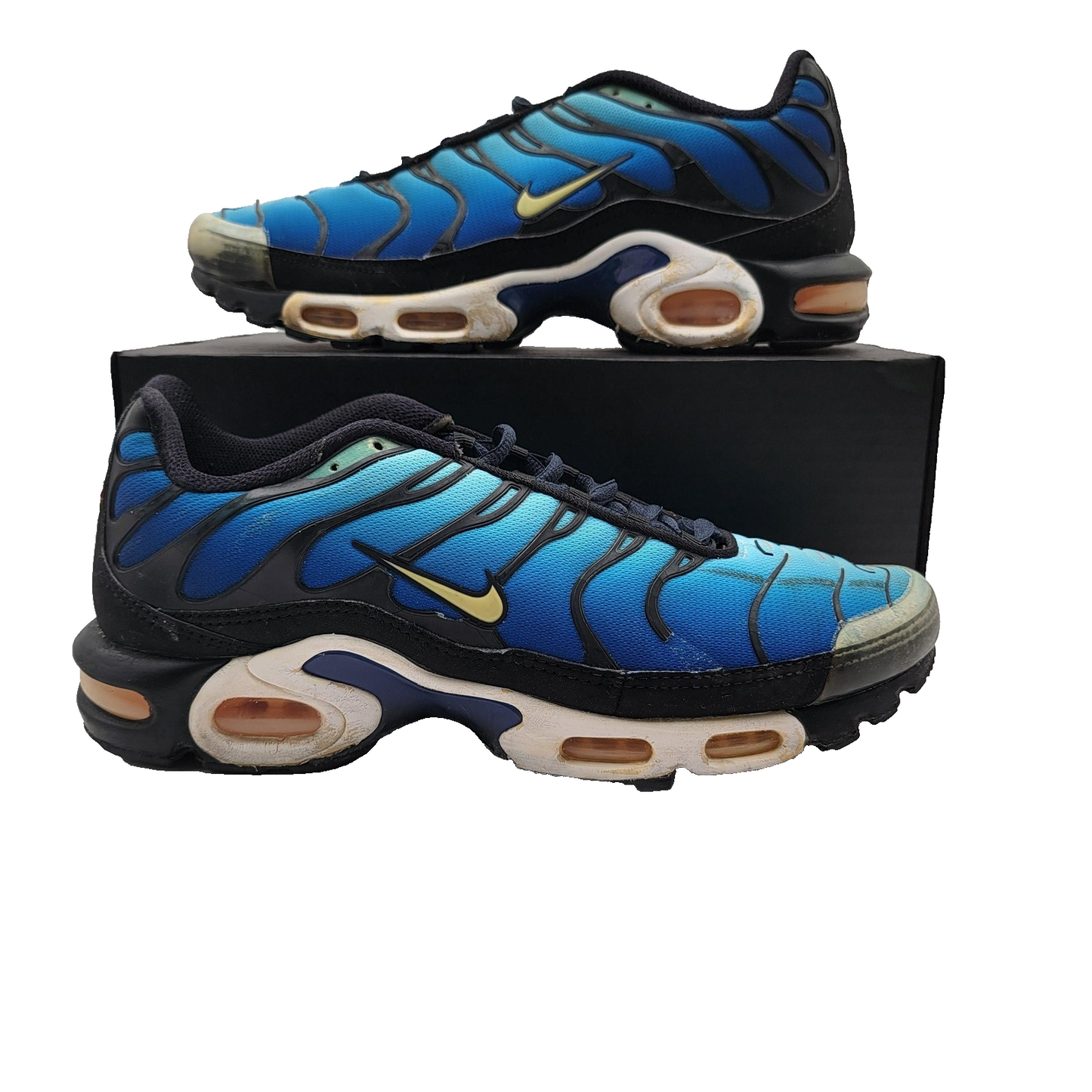 Nike Air Max Plus Tn Mens Size 11 Blue Black OG Hyper Blue 2018 BQ4629003