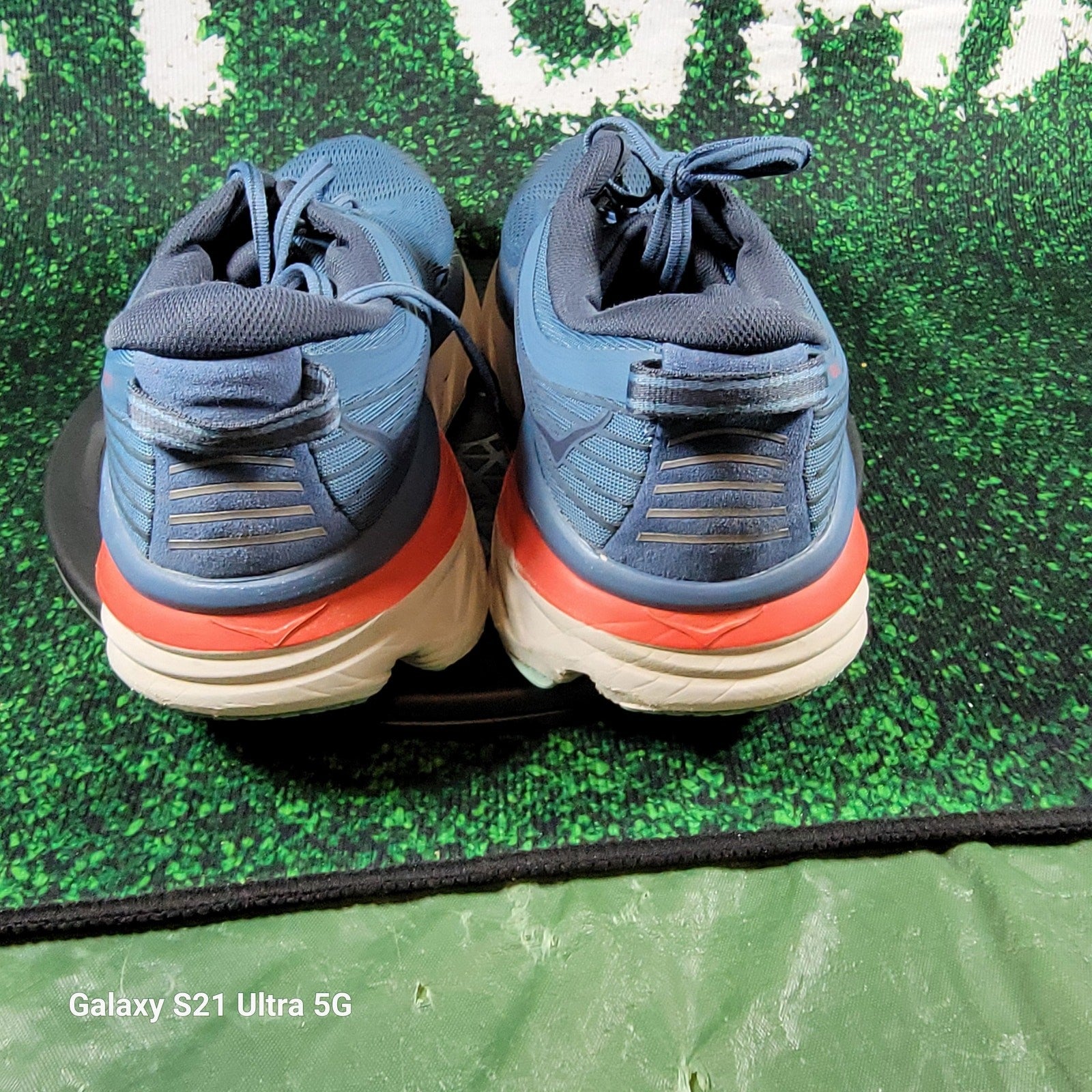 Hoka Bondi 7 'Real Teal Outer Space' Sz 11.5 1110518 RTOS