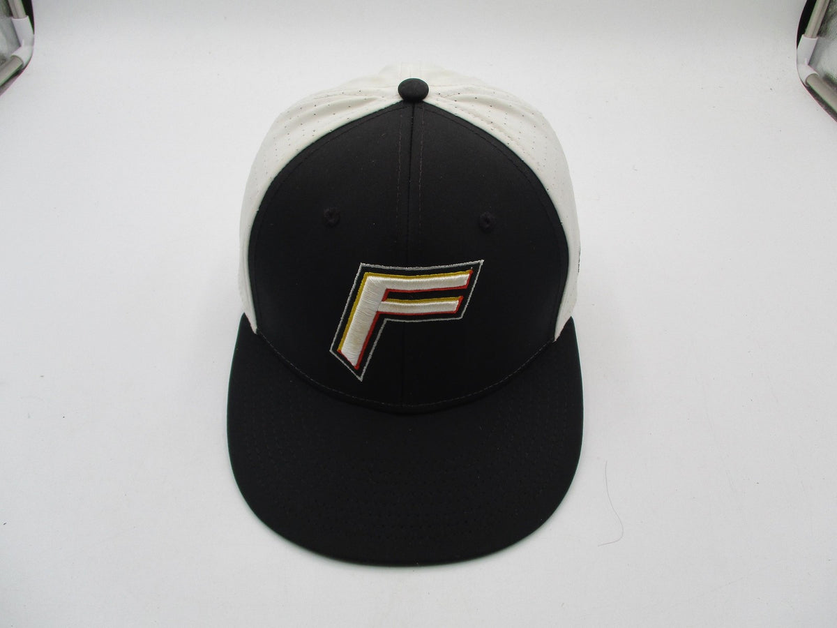 Vintage The Game Pro Furman Hurricanes Paladins AFlex Hat Cap Size M Black/White1