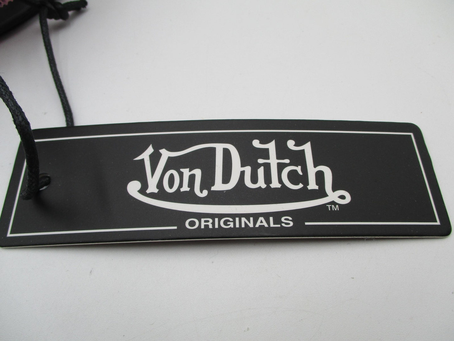 Von Dutch Hat Cap Snap Back Mens One Size Black Pink Trucker Mesh Originals6