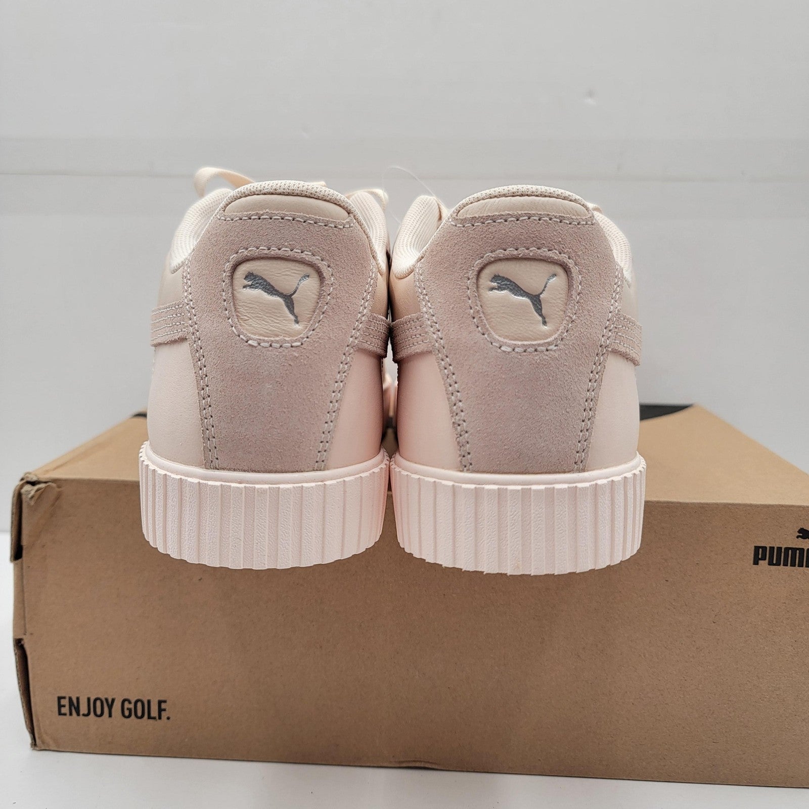 Puma Cali G Shoes Womens Size 12 Rosebay Pink Golf Sneakers Waterproof 379212024