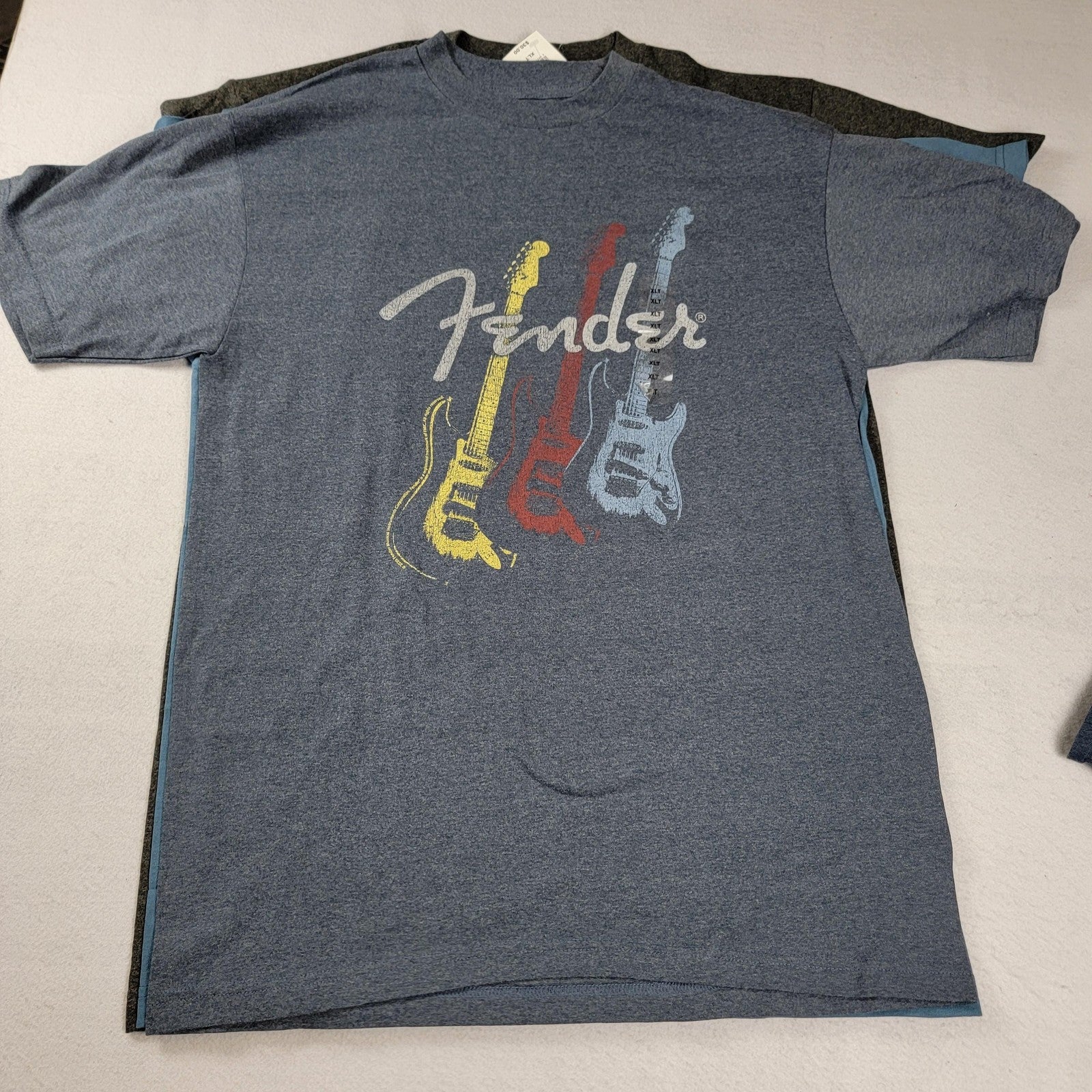 4 Pack Sz XLT Graphic Tees Jaws, Fender Guitar, Woodstock, Harry Potter