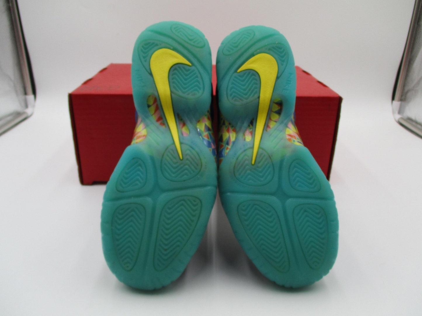 Nike Little Posite One GS 'Kaleidoscope' 4y DZ5190 400 Foamposite Basketball 1G36