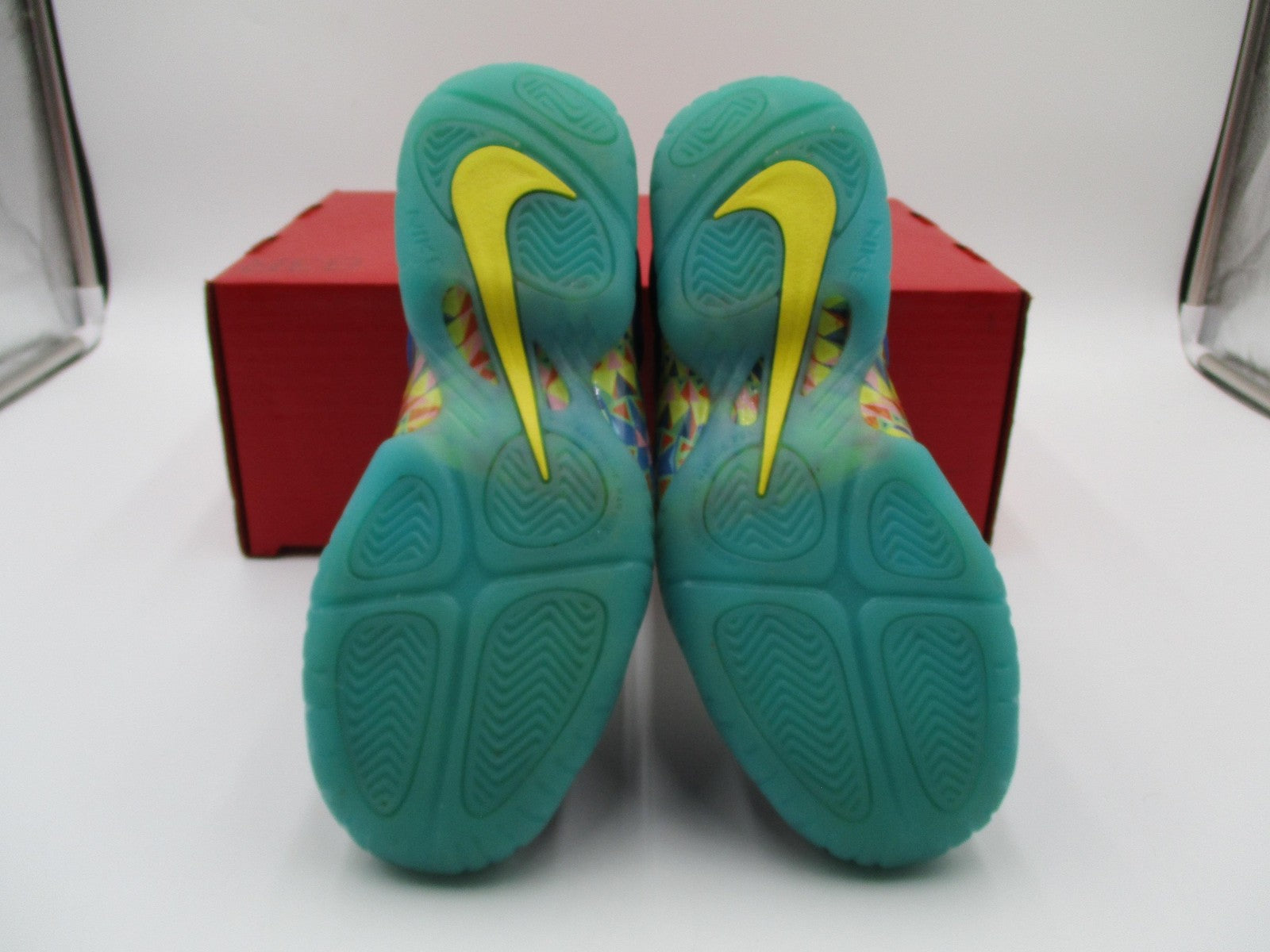 Nike Little Posite One GS 'Kaleidoscope' 4y DZ5190 400 Foamposite Basketball 1G36
