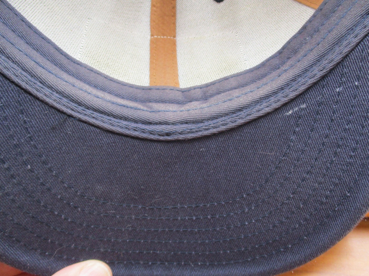 Orvis Hat Cap Snap Back Mens One Size Gray Brown Trucker Mesh Tackle Patch8
