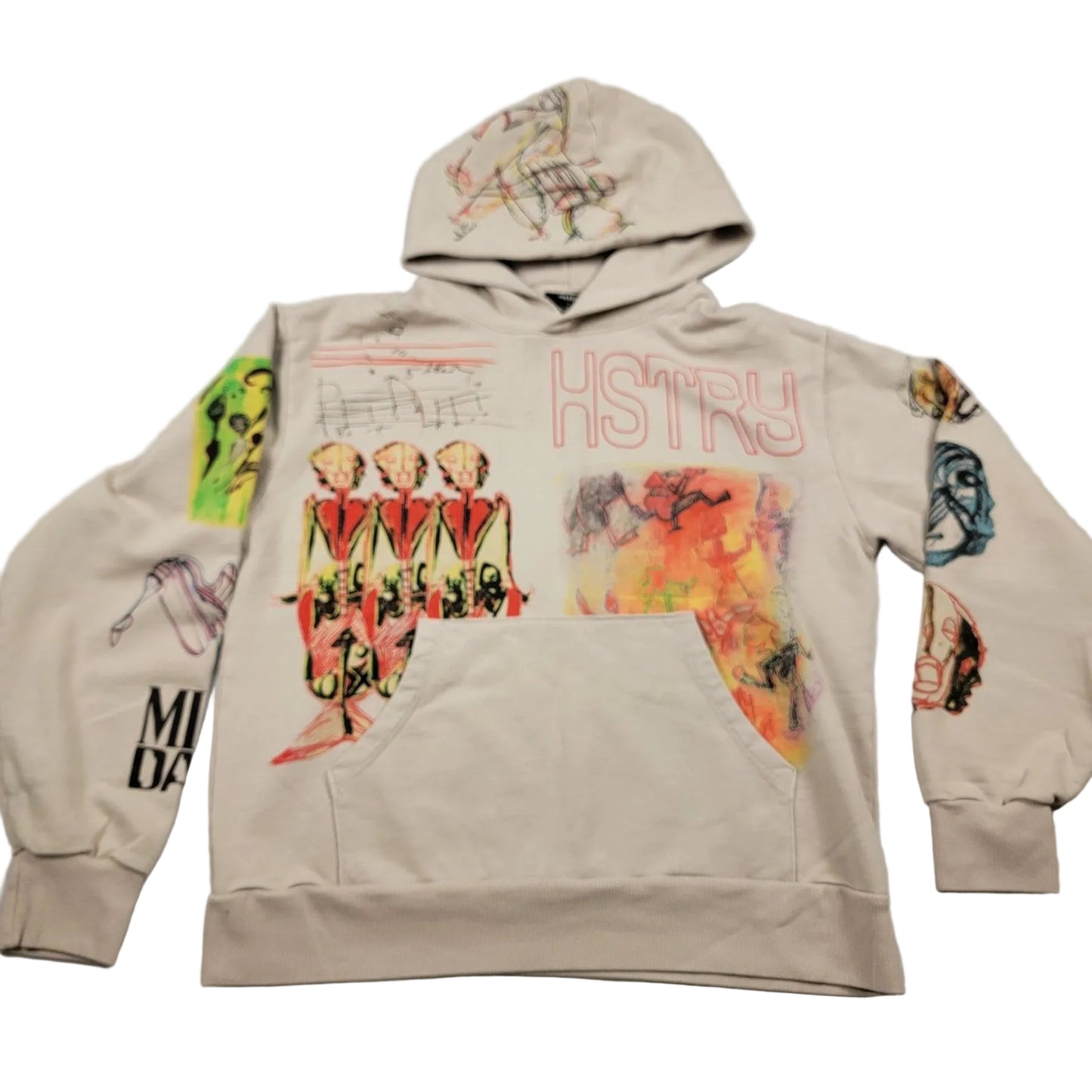HSTRY by Nax x Miles Davis Limited Edition Hoodie Mens Sz M