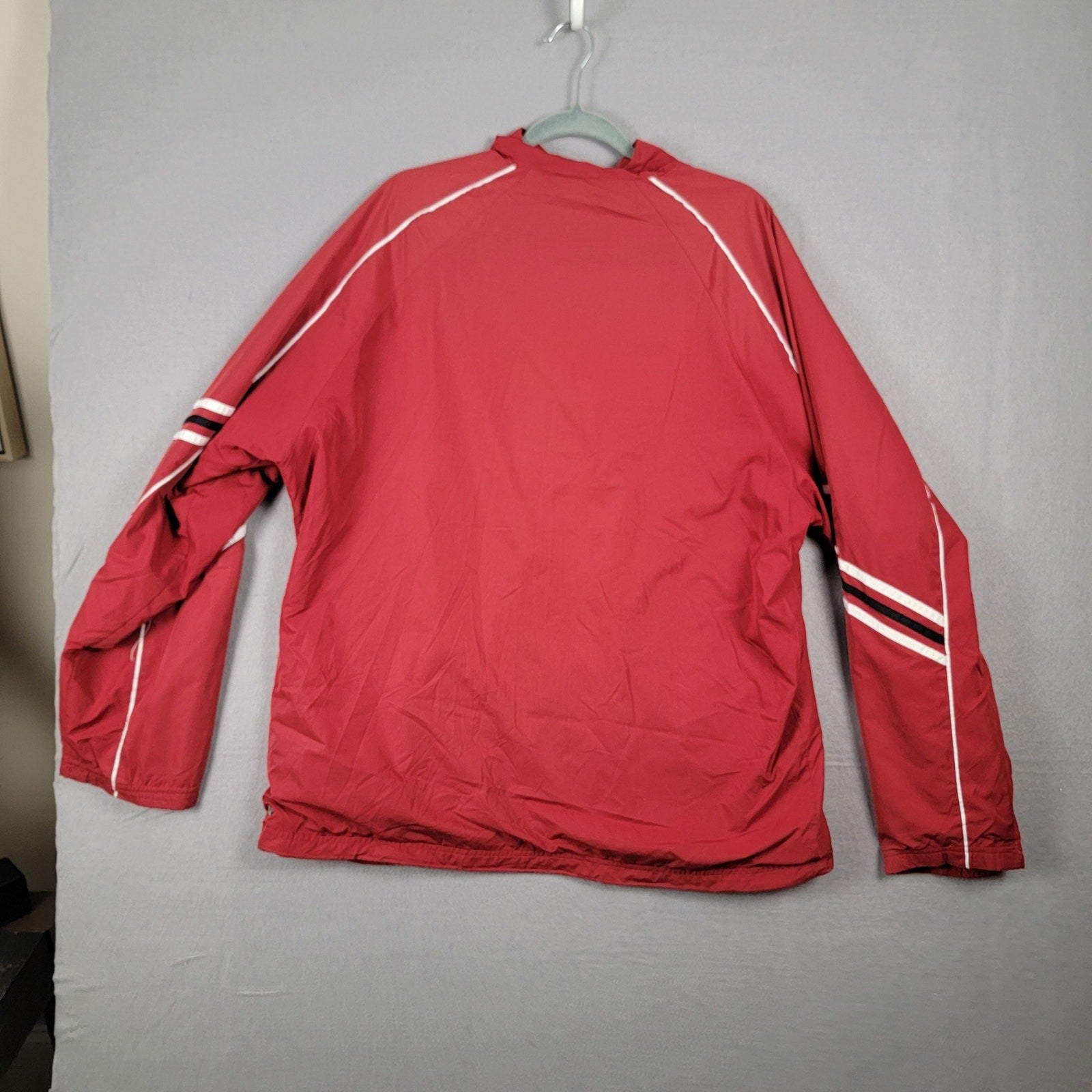 Indiana Hoosiers Adidas Zip Up Jacket Sz M