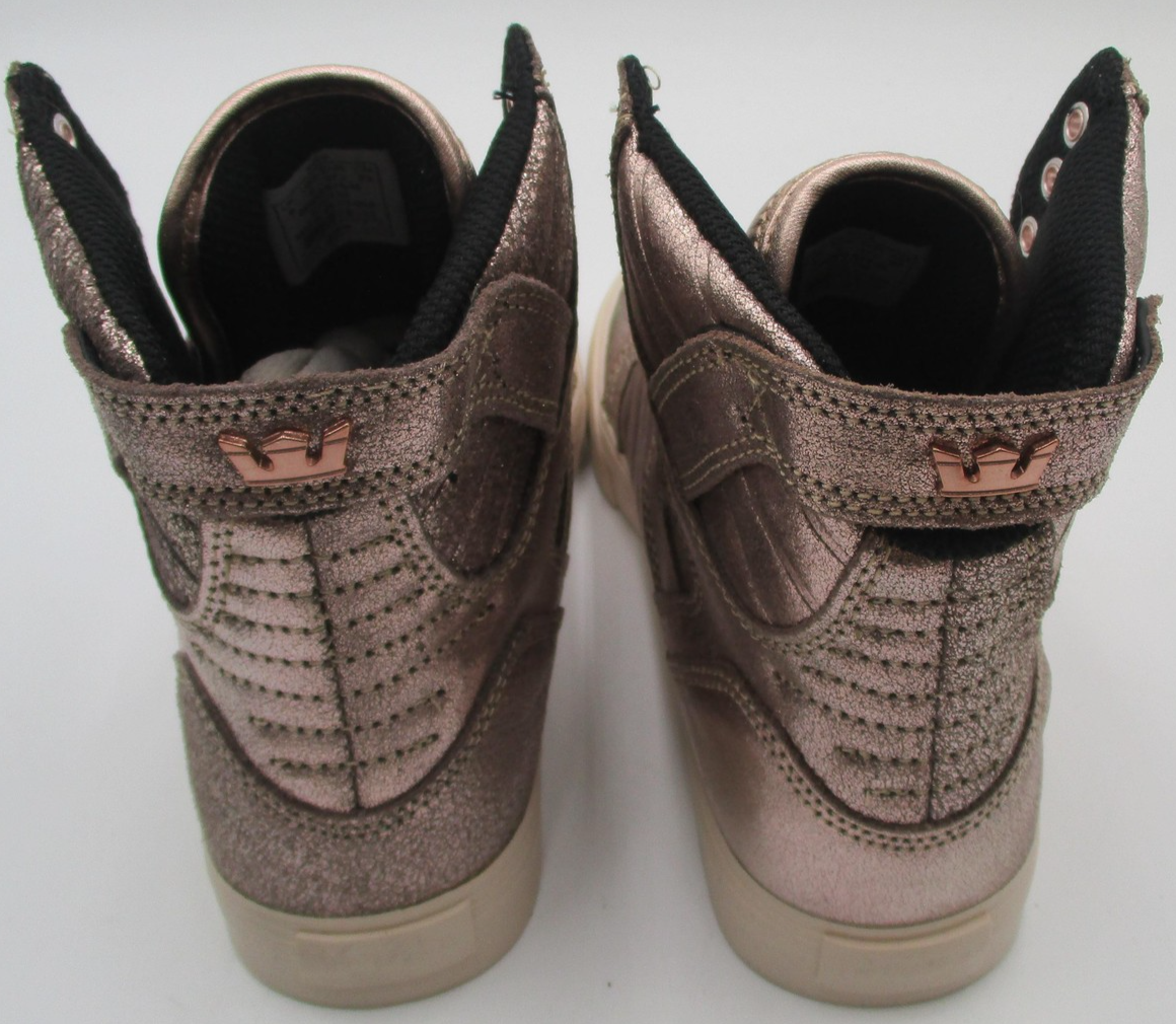 Supra Skytop Muska 001 Shoes Kids Size 5 Rose Gold High Top Skate 58003675M7