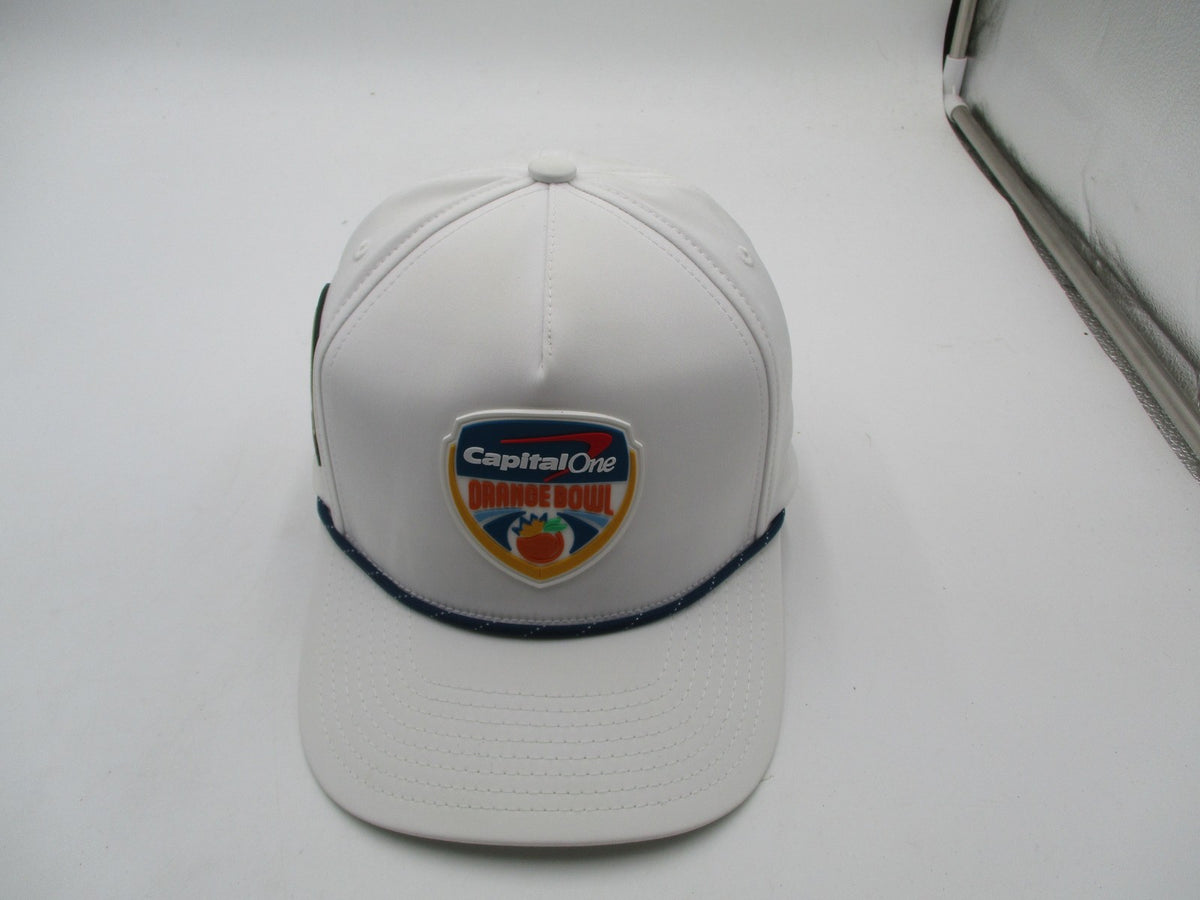 Florida State Seminoles Hat Cap Snap Back One Size White Orange Bowl Pacific1