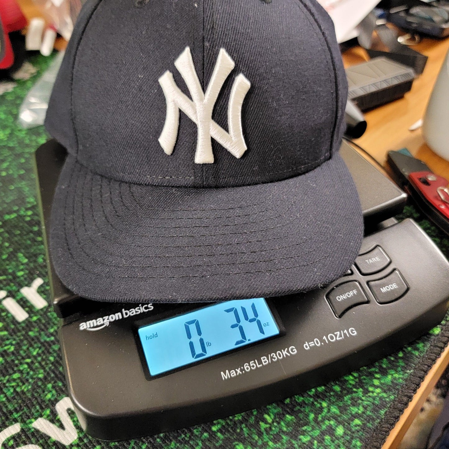 New Era NY Yankees Cap Sz 7 7/8 Official OnField Cap7