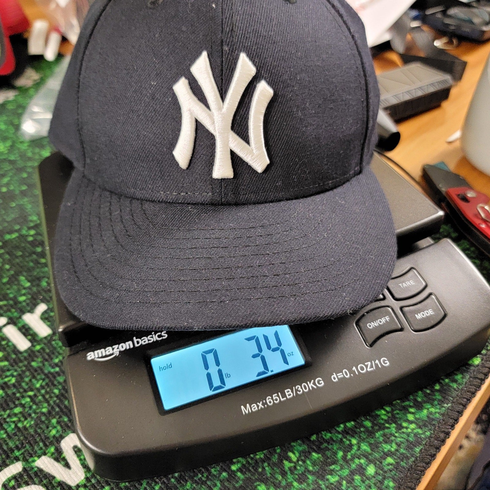 New Era NY Yankees Cap Sz 7 7/8 Official OnField Cap7