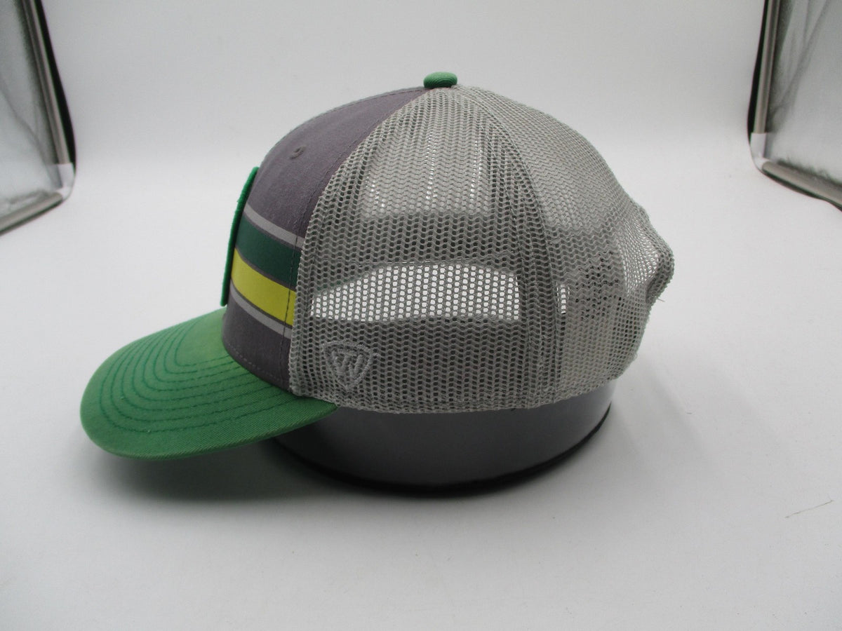 Oregon Ducks Hat Cap Snap Back One Size Green NCAA Football Top Of The World5
