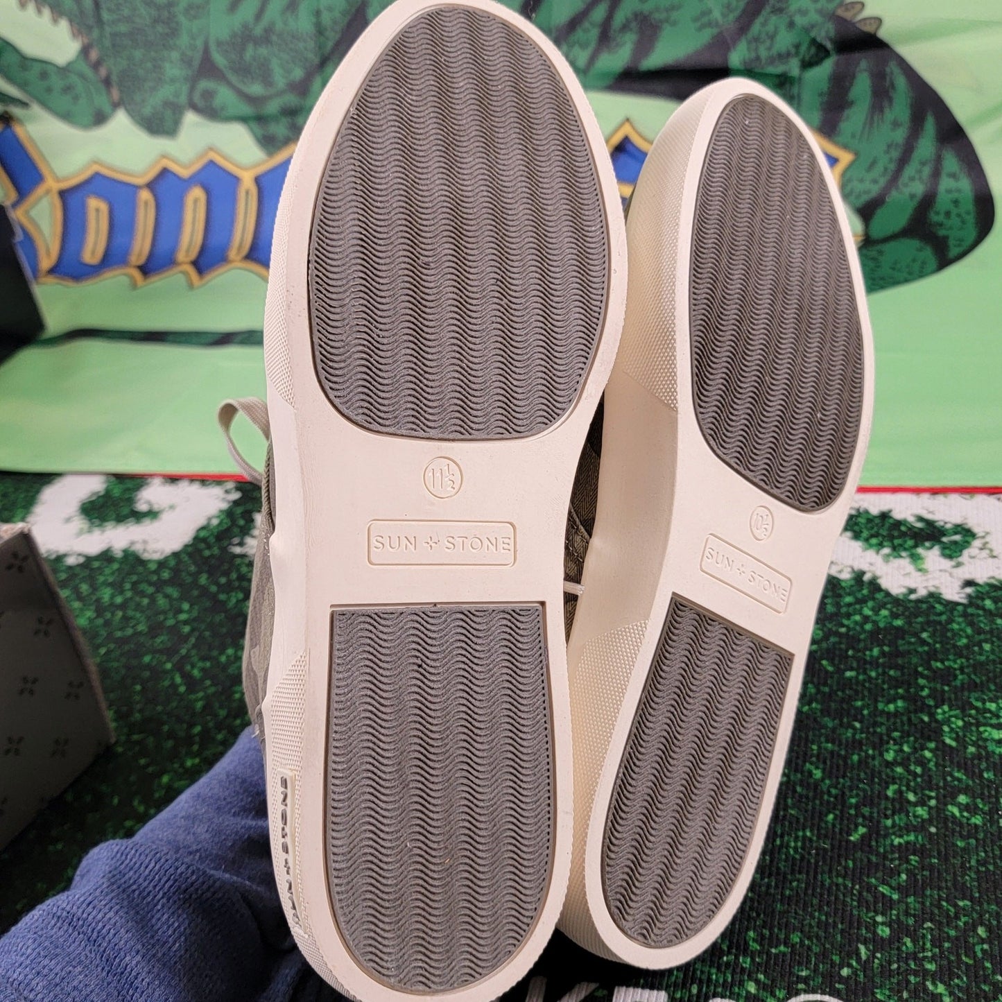 Sun & Stone Kiva Green Camo Sz 11.5M New in Box6