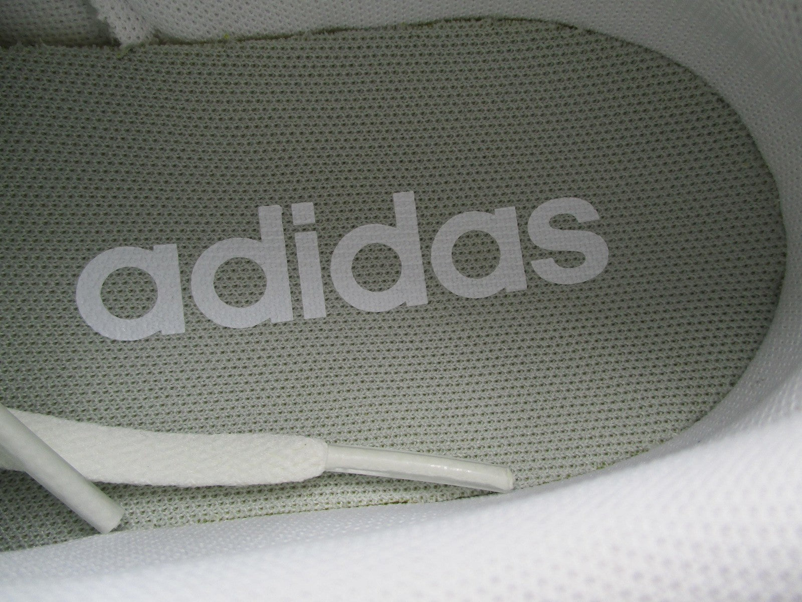 Adidas VL Court Base Shoes Womens Size 8.5 White Gum Court Sneakers JI17679