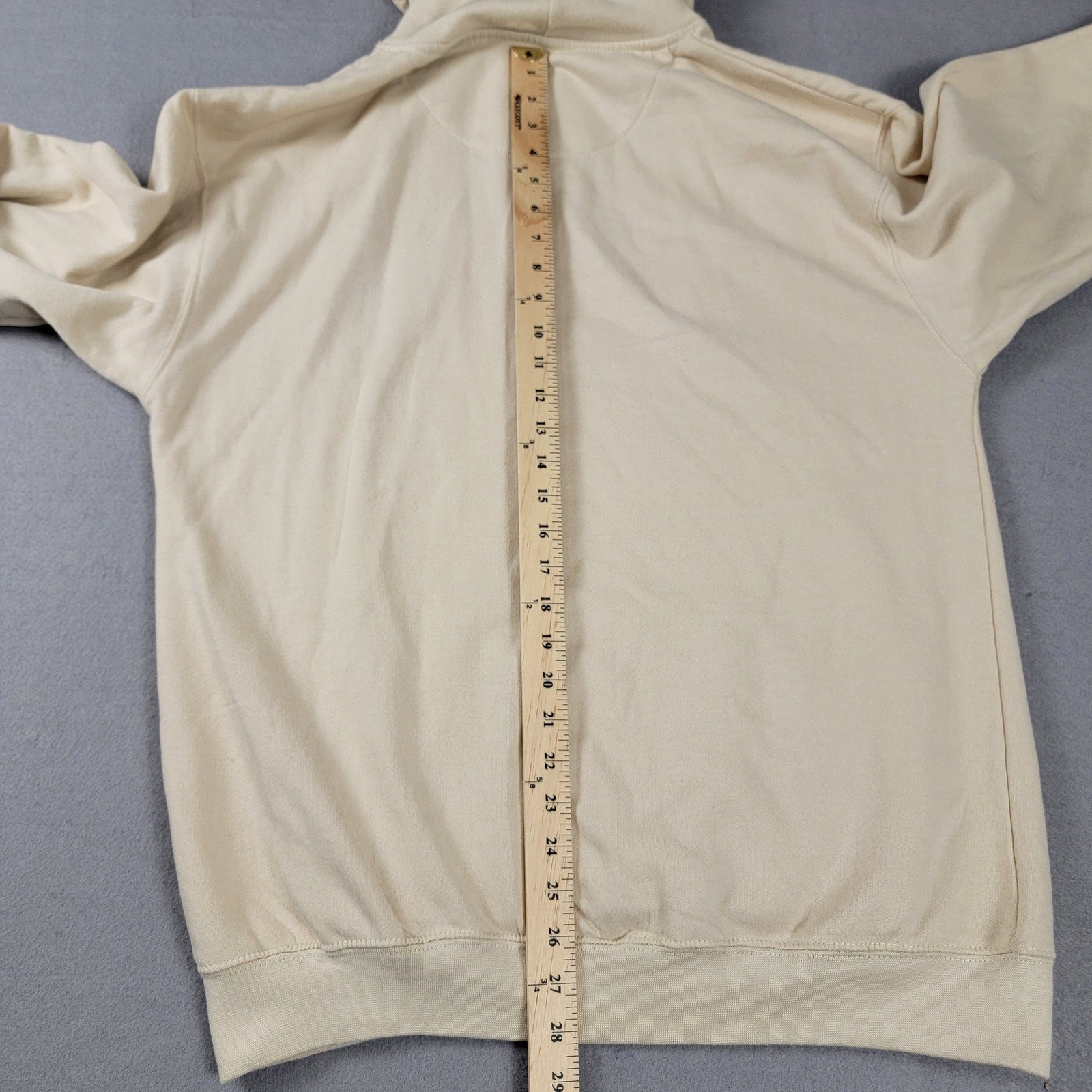Tupac Poetic Justice Hoodie Cream Mens Sz L