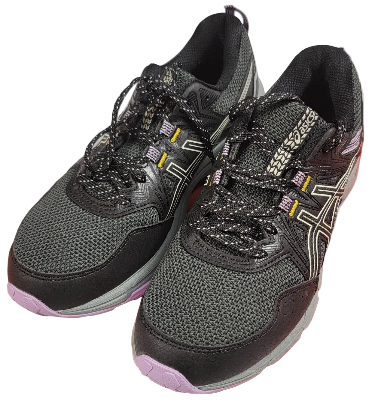 ASICS Wmns Gel Venture 8 Wide 'Black Ivory'  Sz 9 1012A706 002