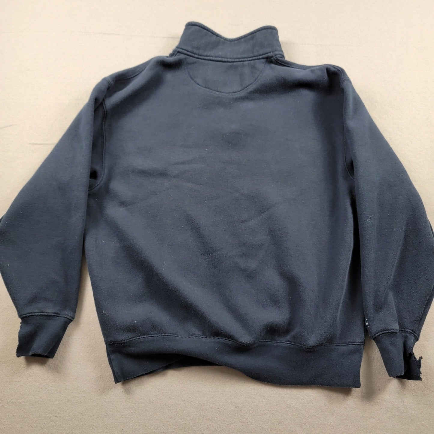 90s Vintage Roger Williams University ZipUp Blue Sz L