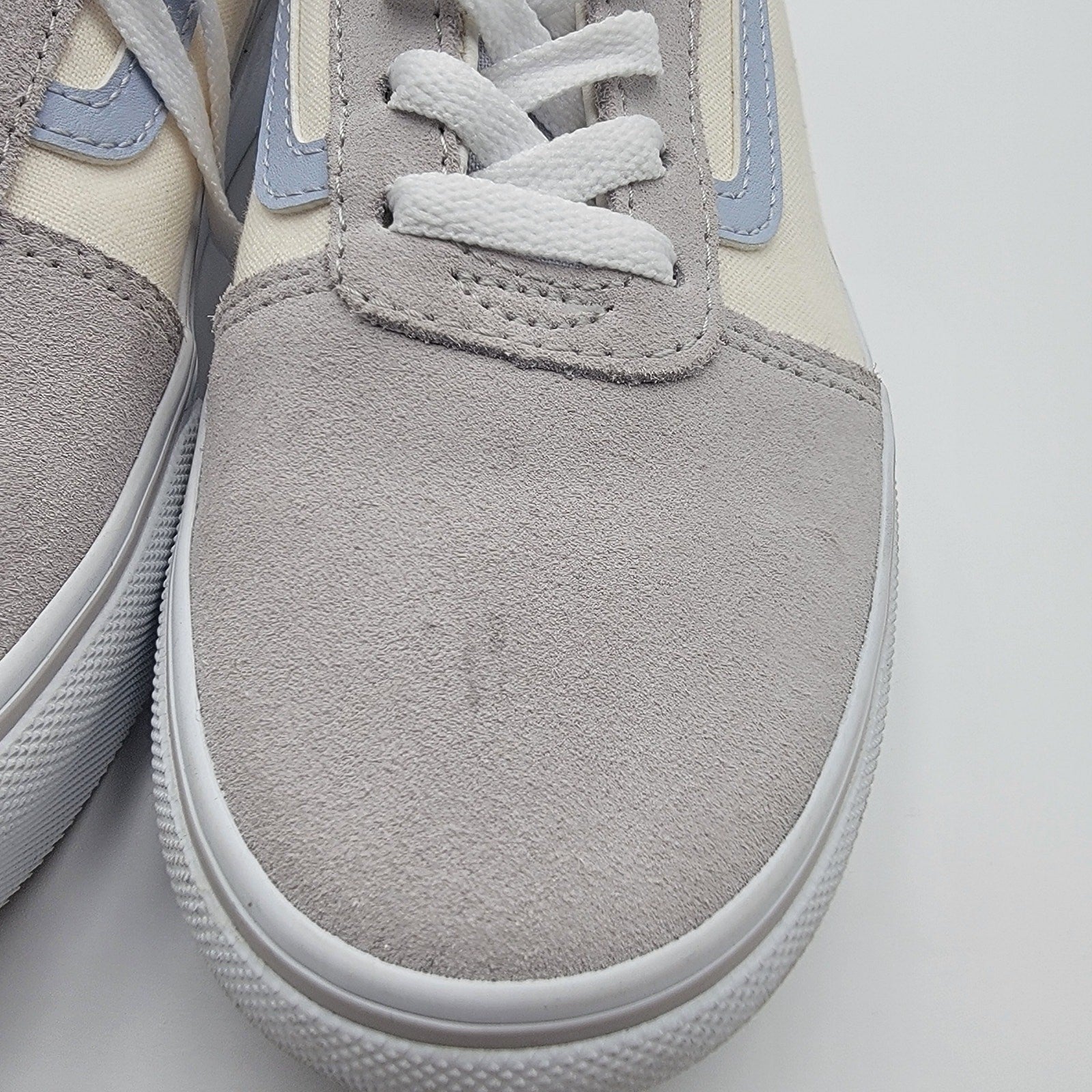 Vans Ward Platform Girls Sz 4 Multi Color Suede