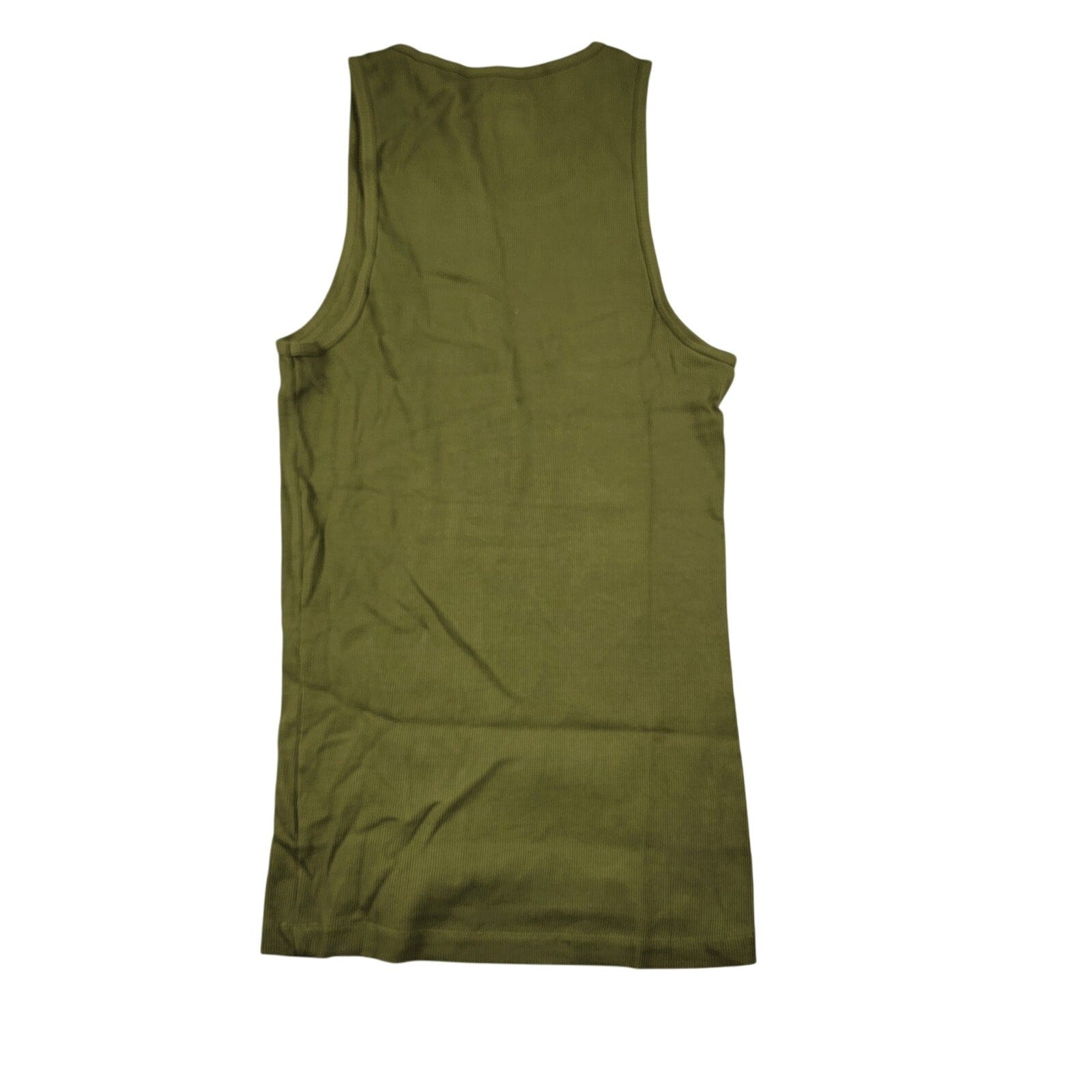 RawGear Ribbed Tank Top Olive Green Men’s XL New With Tags 100% Cotton