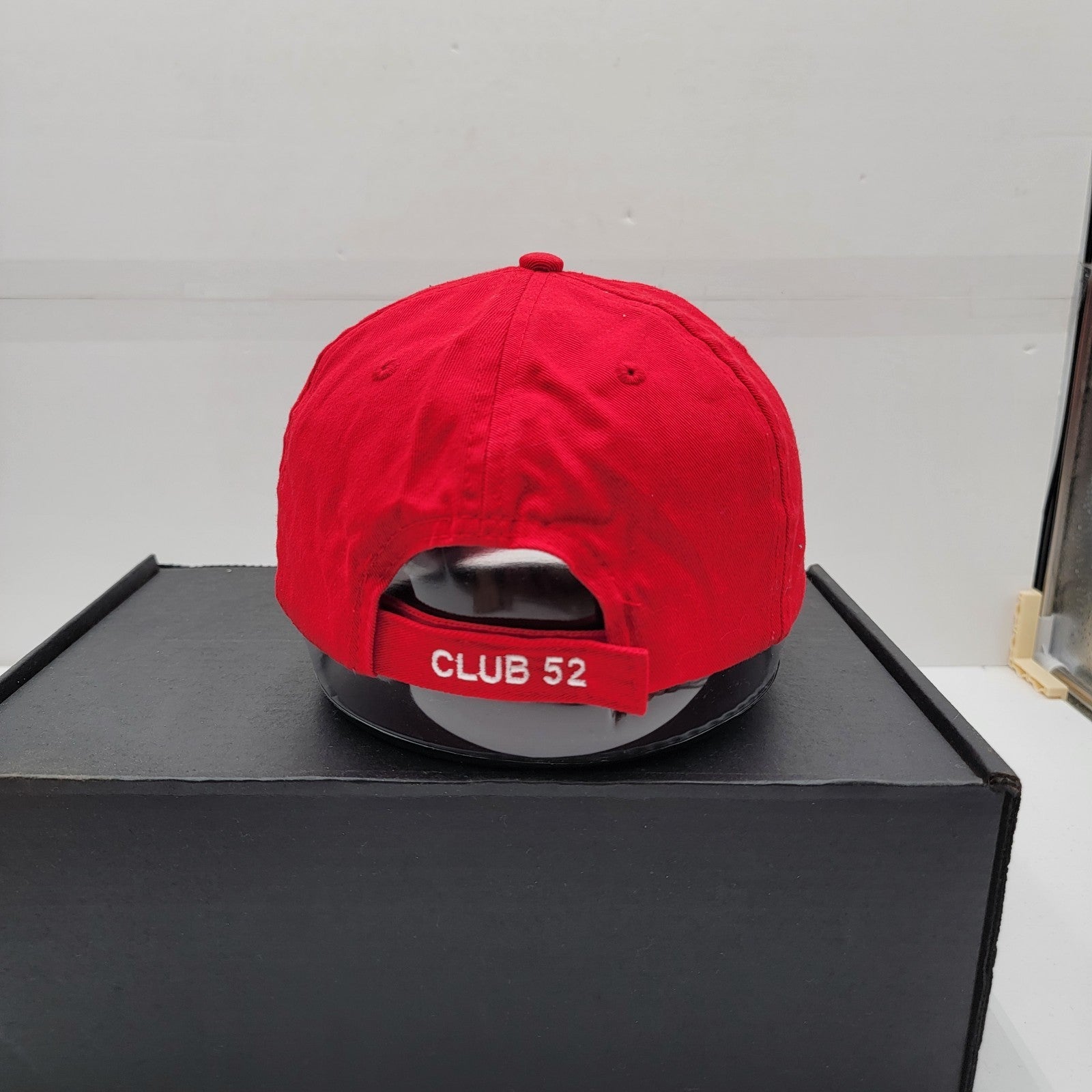 Washington Wizards Hat Cap Strap Back Red CLUB 52 NBA Basketball Mens Signed #332