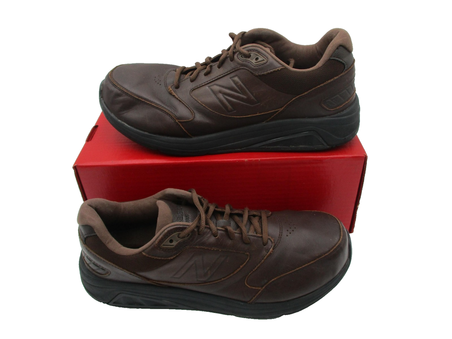 New Balance 928v2 Shoes Mens Size 11 Brown Leather Walking Sneakers MW928BR2 1R32
