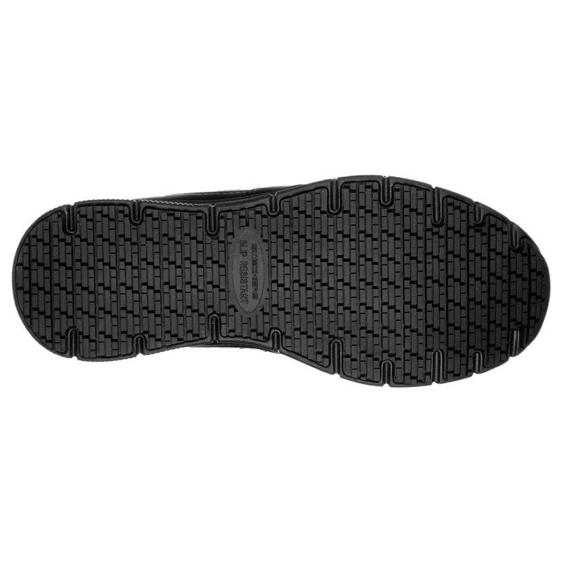 Skechers Slip Resistant Work Relaxed Fit Nampa  Black Womens Sz 7.53