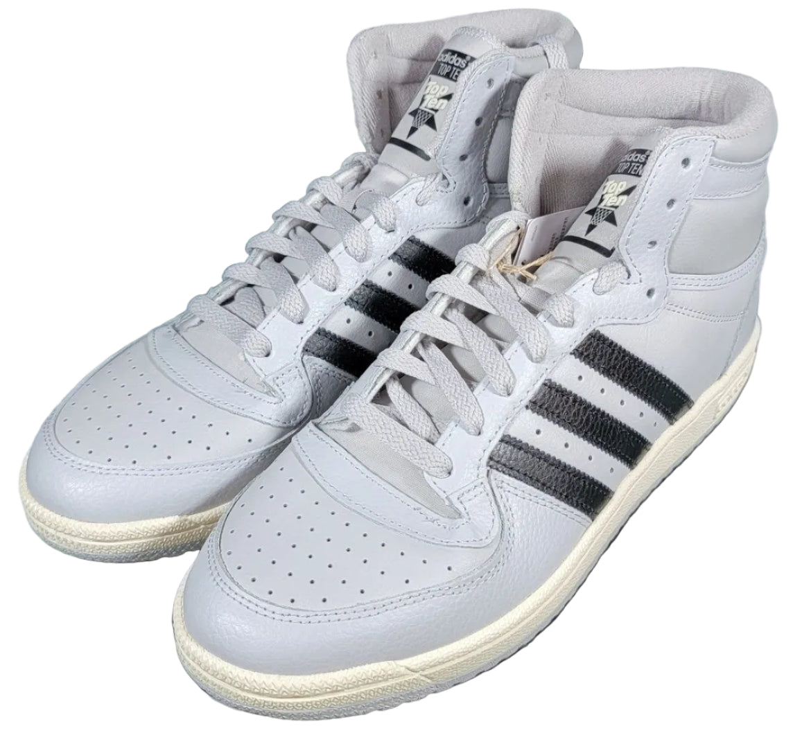 Adidas Top Ten RB 'Grey Core Black' Mens Size 9.5 GV66330