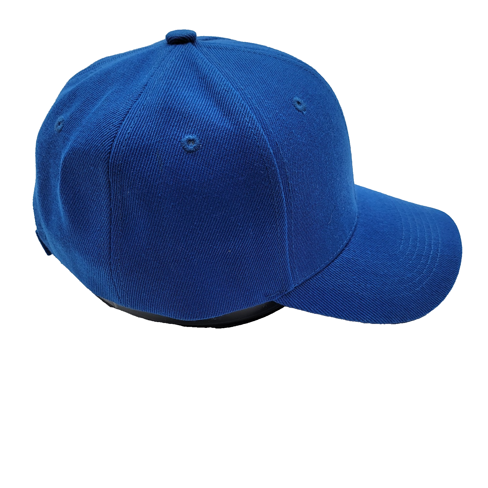 Royal Blue Adjustable Baseball Cap Unbranded Adult Hat Acrylic Wool Preowned3
