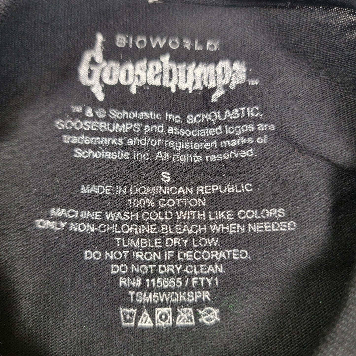 5 Pk Tee Bundle Sz S Goosebumps, TrojanXHuf, Huf Primitive G'n'R, Sarcasm