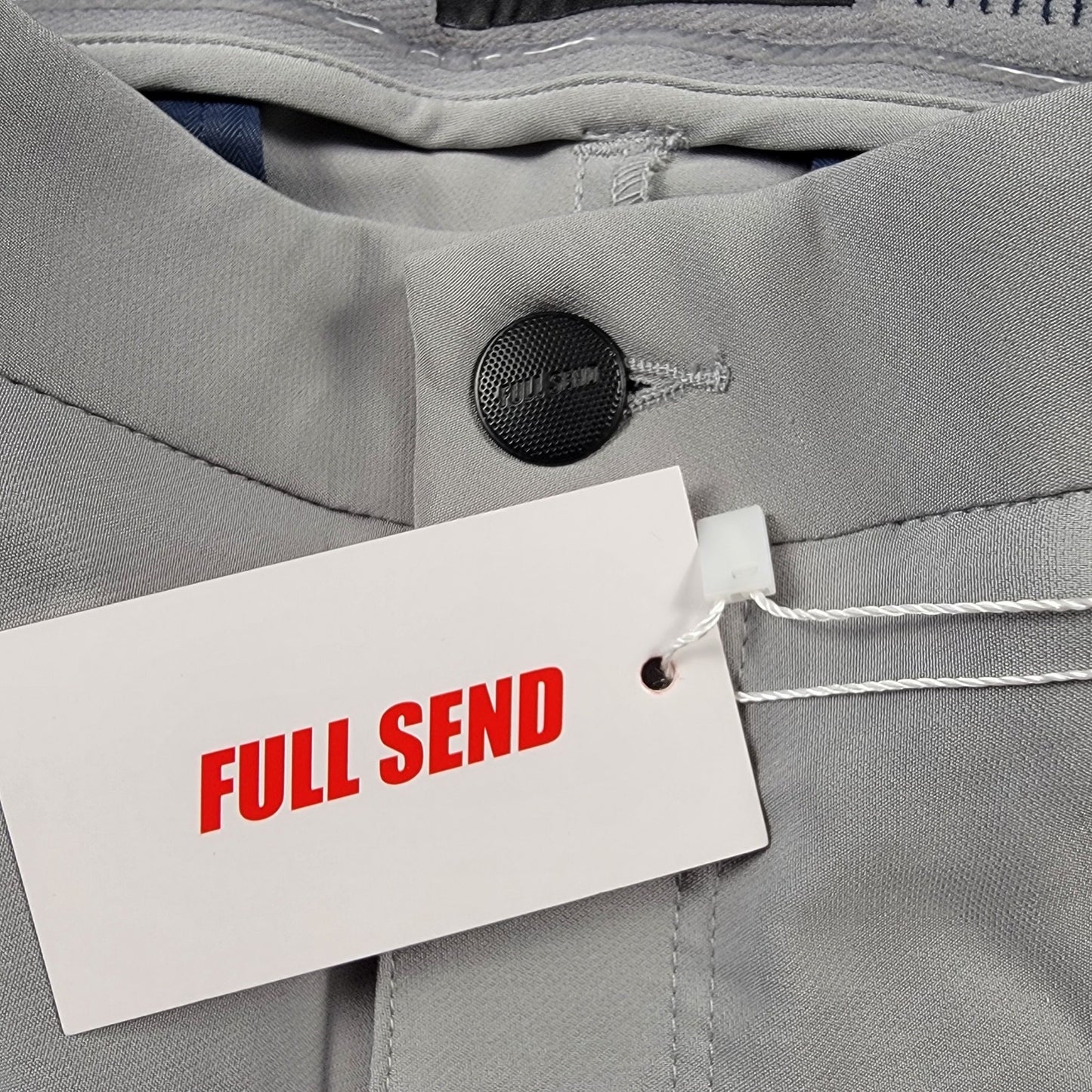 Full Send Nelk Boys Cement Color Golf Pants Size Medium New2