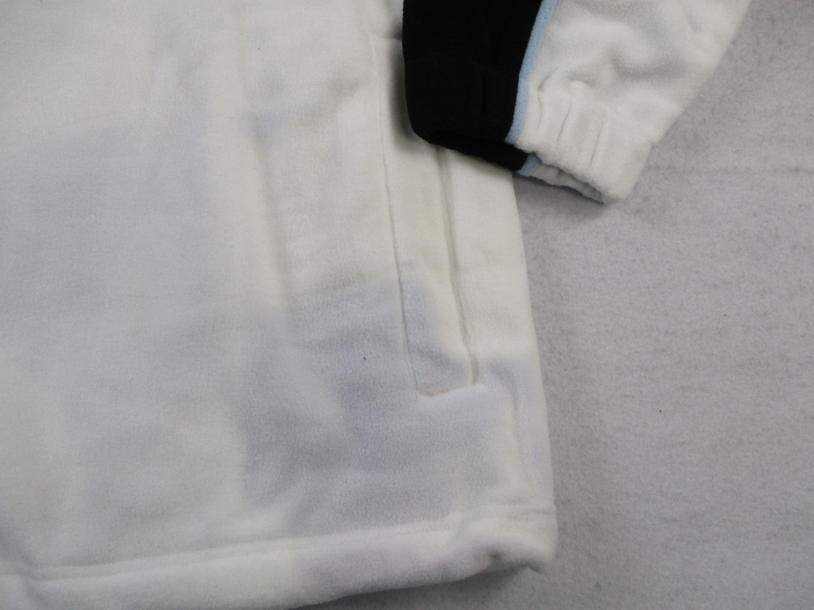 Southpole Jacket Mens XL White Blue Fleece Windbreaker Pockets Outdoor 162916315