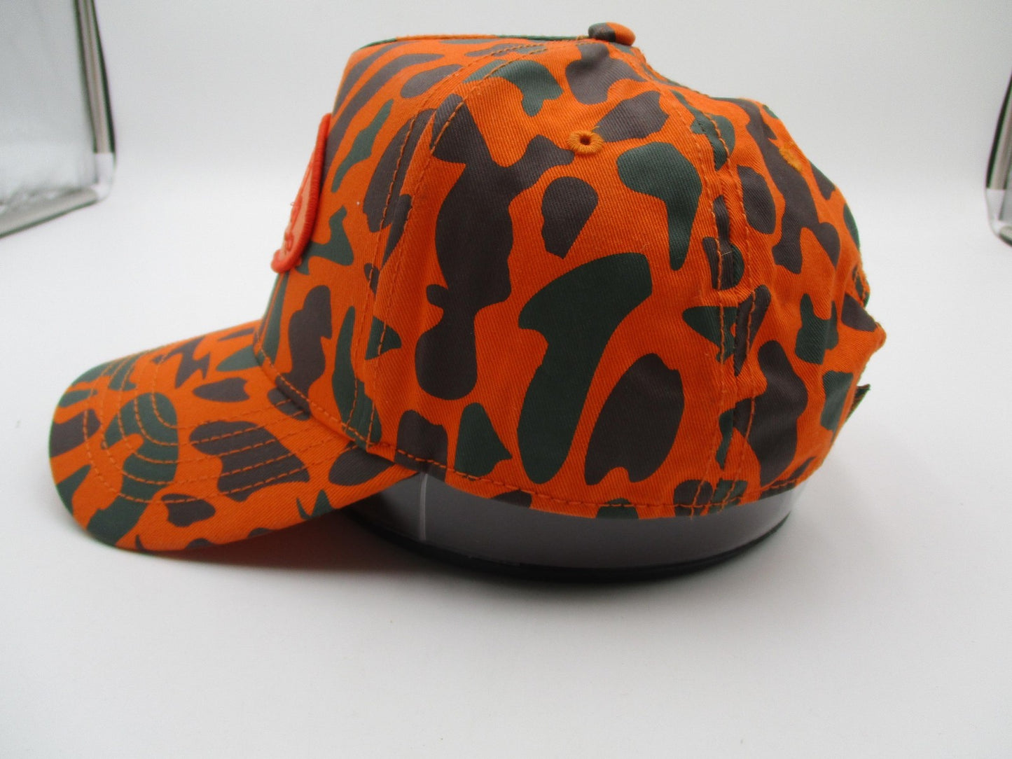 Von Dutch Hat Cap Snap Back Mens One Size Orange Camo Hunting Patch Chris Brown4