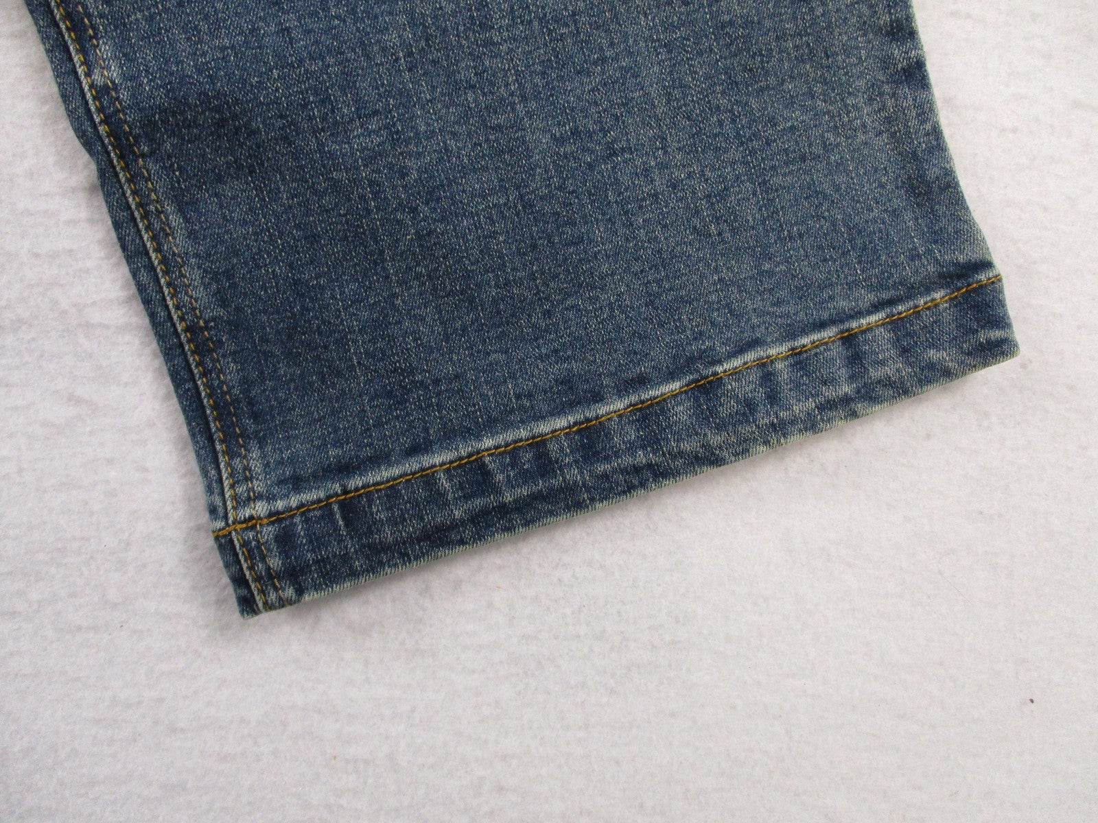 PrAna Axiom Jeans Mens 34x30 Blue Antique Stone Wash Straight Leg Stretch Denim10