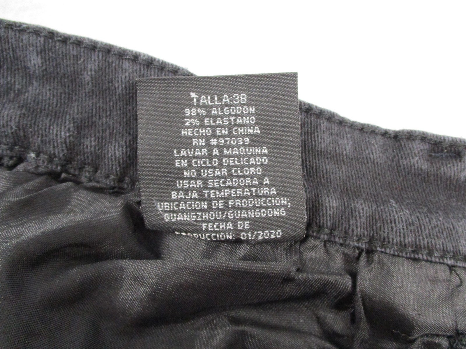 Demolition Shorts Mens 38 Black Paint Splatter Biker Denim Distressed Stretch7
