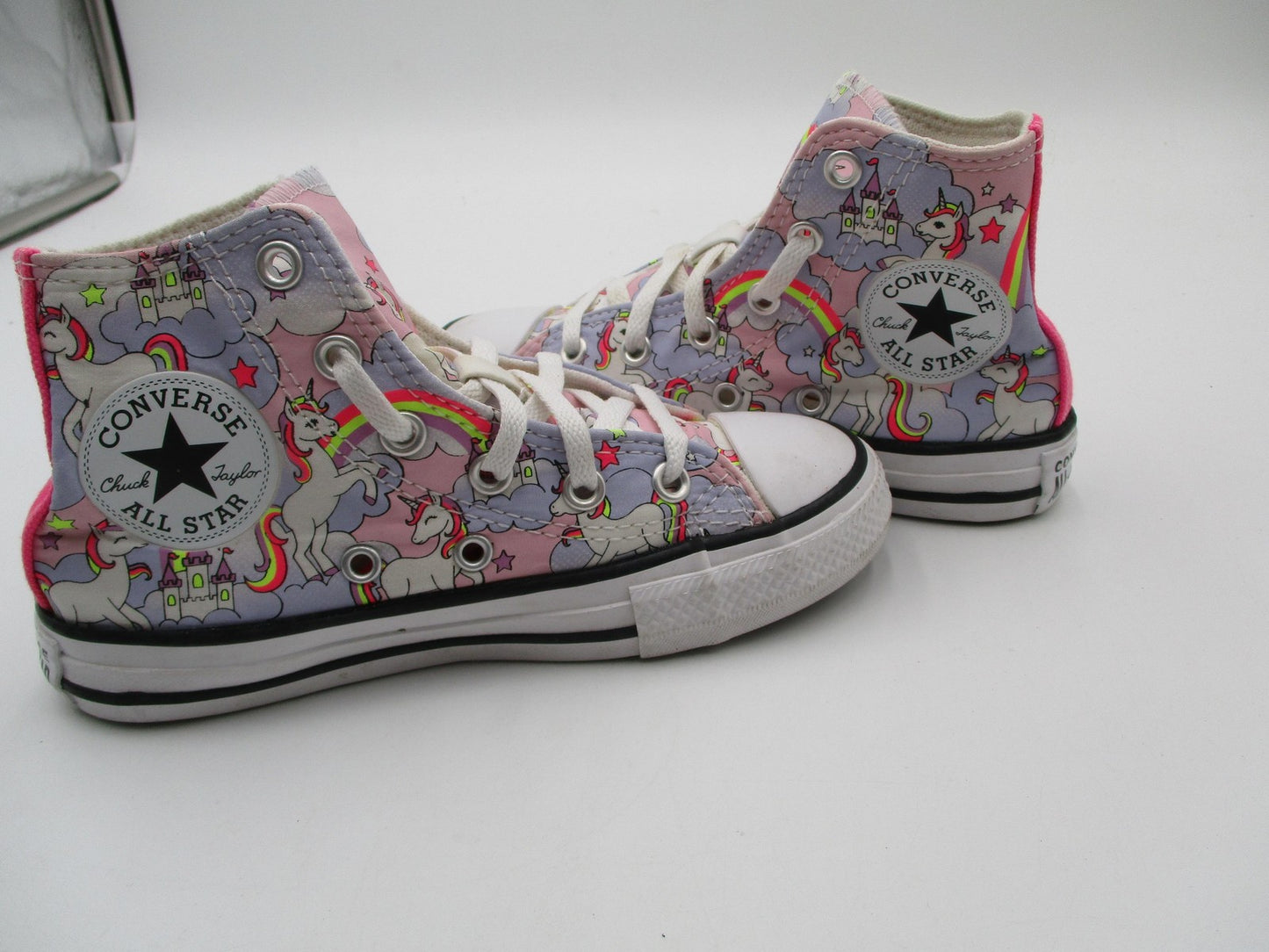 Converse Chuck Taylor All Star Shoes Kids 11.5 Unicorn High Top Sneakers 669107F2