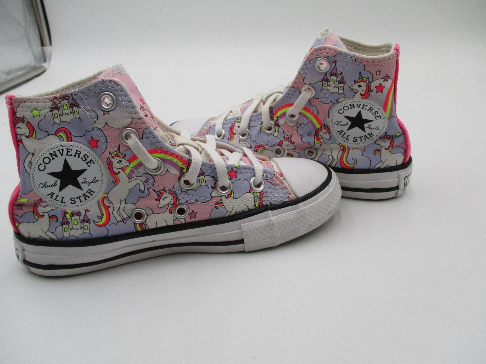 Converse Chuck Taylor All Star Shoes Kids 11.5 Unicorn High Top Sneakers 669107F2