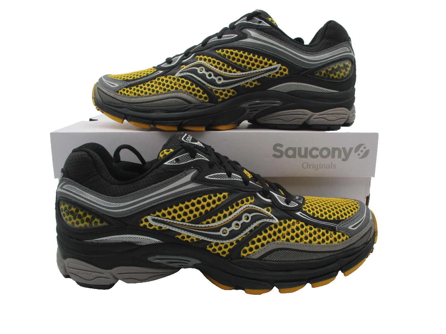 Saucony ProGrid Omni 9 Men's Gold/Carbon Running Shoes S7073966