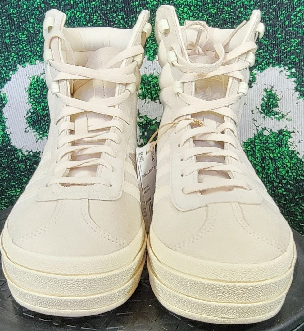 Adidas Originals Gazelle Boot Womens Sz 6.5 White ID69844