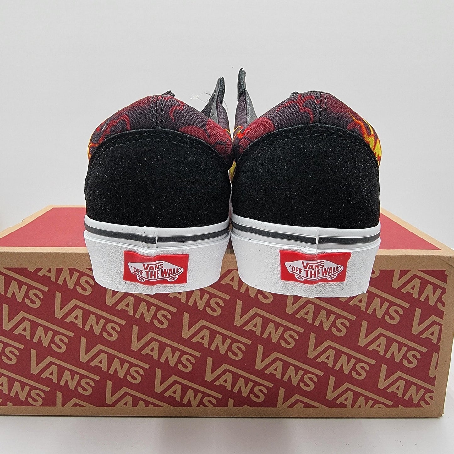 Vans Old Skool Black Samurai Rising Flames VN0A3WKT44I Men's