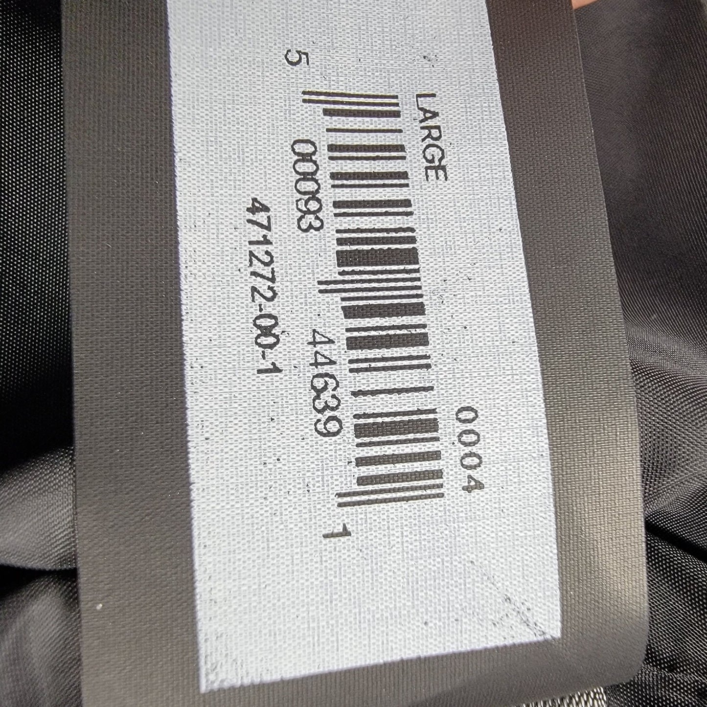Yeezy Gap Engineered by Balenciaga Coated Cotton Parka Black Sz L8