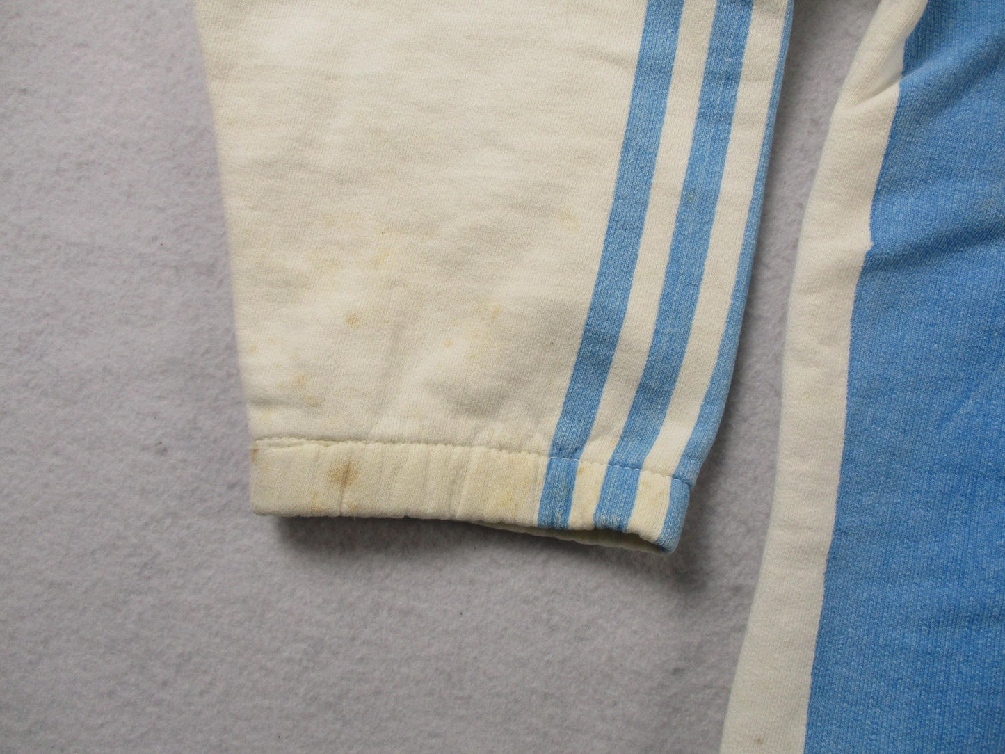 Vintage Argentina Hoodie Mens Medium Blue Stripe Mar Del Plata 95 Panamericanos9