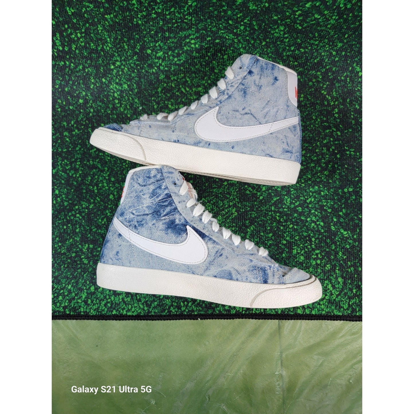 Nike Wmns Blazer Mid '77 'Washed Denim' Sz 5.5 DV21829002